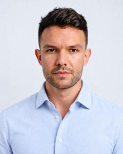 Andy Parton, colour portrait.