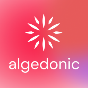 algedonic.ai logo with lotus flower above the company name