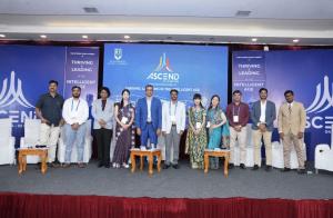 Group photo of speakers and participants at ASCEND 2026, including Dr. Mariko Kitamura