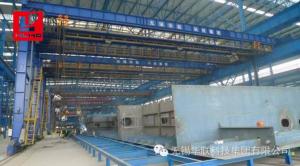 Connected Ship Panel Welding Line