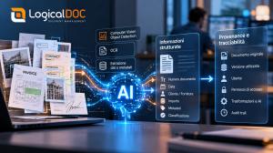 LogicalDOC 9.3: AI, Computer Vision e OCR per l’estrazione dei dati e la tracciabilità delle informazioni nella gestione documentale