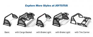 Joytutus roll bar lineup has multiple configurations.