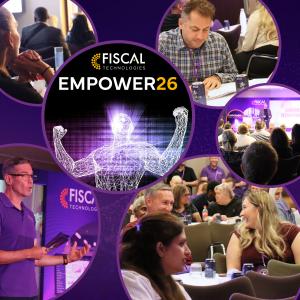 A collage of images from the EMPOWER 2026 conference, featuring speakers on stage, and the audience