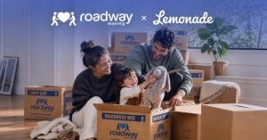 Roadway Moving’s new partnership with Lemonade brings renters and homeowners insurance education into the moving experience.