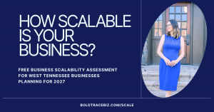 How Scalable Is Your Business? Free Business Scalability Assessment. BoldTraceBiz.com/scale