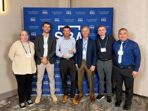 The Granite Bank team attends the 2026 Minnesota SBA Awards to accept their award in the $250 million to $500 million asset category.