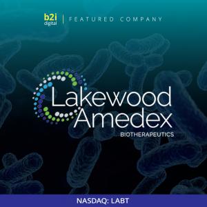 Lakewood-Amedex reports positive MIC data showing Nu-3 activity against recent clinical isolates from infected diabetic foot ulcers, including resistant pathogens.