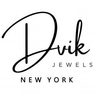 Dvik Jewels New York official logo featuring elegant black typography