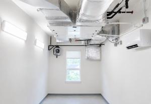 Systemair SENSE FX unit installed in a commercial setting