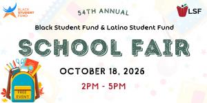 Banner for the 54th Annual School Fair