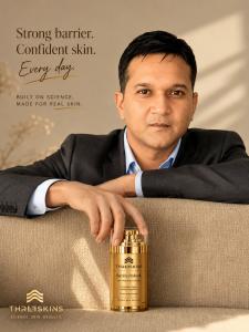 SB, Founder of The ThreeSkins Co., representing the brand’s science-led approach to skin barrier care.