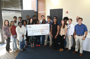 Colony Bank + ASU Check Presentation with Students