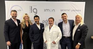 Genetic LifeSpan executives with Celularity leadership at the invitation-only IMUN™ premiere in Florham Park, New Jersey.