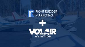Right Rudder Marketing Partners with Volair Aviation