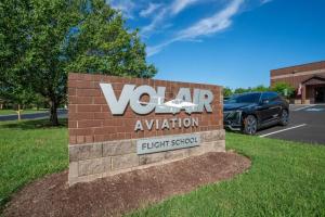 Volair Aviation Brick Sign