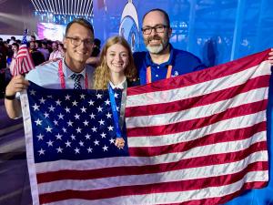 Mikala Sposito, Alex Pazkowski, Ray Connolly WorldSkills Welding Team USA 2026