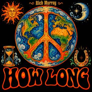 Cover Art for this song features Hippy vibe with bright colors, including a peace sign.