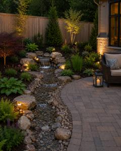 Aquascape pondless waterfall