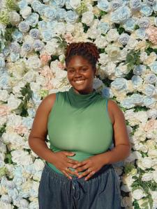 Jocelyn C. Chambers, community organizer and founder of BLK Events LA, serves as a production partner for First Saturdays.