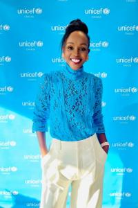UNICEF Canada Ambassador Solange Tuyishime Keita