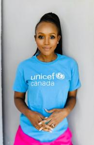 UNICEF Canada Ambassador Solange Tuyishime Keita