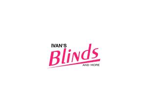 This is Ivan's Blinds and More's Logo