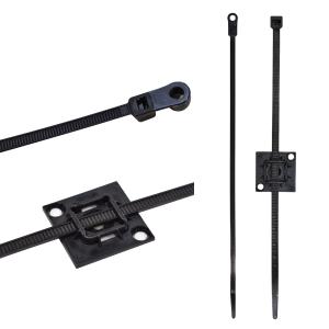 Mayhew Tools Cable Tie Line Extension, Mounting Hole Cable Ties and Mounting Pads