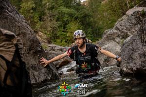 In the canyon on day 2 at the Adventure Racing World Championship