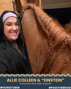 Allie Colleen, Ambassador for Horses for Mental Health