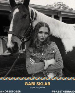 Gabi Sklar, Horses for Mental Health Ambassador