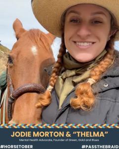 Jodie Morton, Horses for Mental Health Ambassador