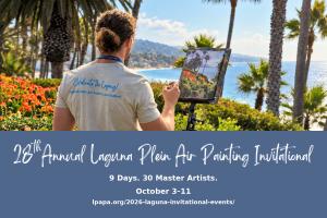 Imagine 30 of Americas top master plein air (open air) painters that only paint out doors overlooking a stunningly beautiful Ocean cover with a 2 hour time limit to create the best painting possible.