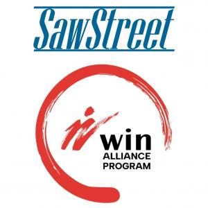 WIN Alliance and SawStreet logos