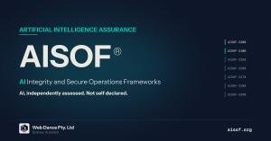 AISOF wordmark with the text Artificial Intelligence Assurance and AI Integrity and Secure Operations Frameworks