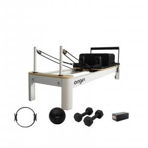 Origin Fitness reformer pilates machine with accessories