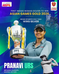 Pranavi Urs Winning Asian Games gold