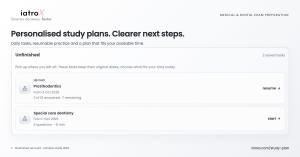 iatroX Study Plan