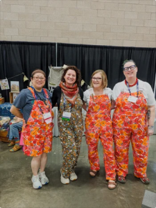 Crafters at DFW Fiber Fest