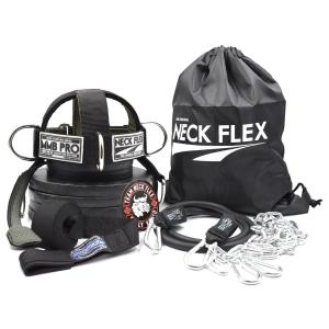 Neck Flex MMB Pro Series neck harness kit with loading chain, resistance band and door anchor