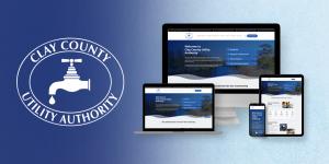 Custom employee intranet developed by Savvy Partner for Clay County Utility Authority, bringing employee resources, company information and internal tools into one centralized platform.