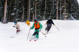 Skiing at Purgatory Resort in southwestern Colorado.