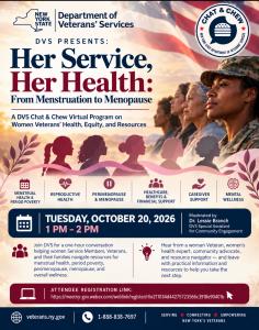 Her Service, Her Health Flyer
