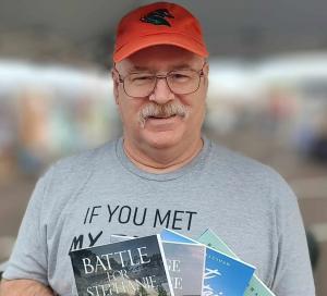 Author Rusty Bradshaw photo featuring contemporary Western literary catalog and regional Arizona fiction release updates.