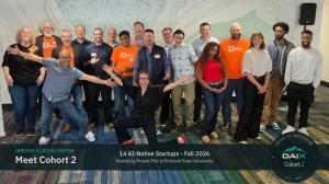 Cohort 2 - Fall 2026 - Oregon AI Accelerator