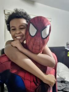 Ethan Jennings and Spiderman Dad