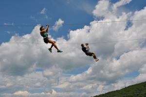 Ziplining on Catamount (Photo credit: 1Berkshire)