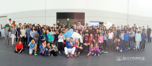 Nguyen leads by example, bringing together this large group of employees, friends & colleagues to help volunteer and provide meals & support to Miracles for Kids families