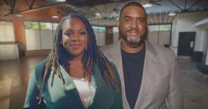 Love Mobile® co-founders Wade Dunn Jr. and Koddi Dunn standing together.
