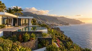 A villa above the Atlantic