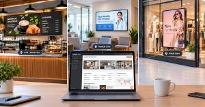 Three Modern Business Environments- Display